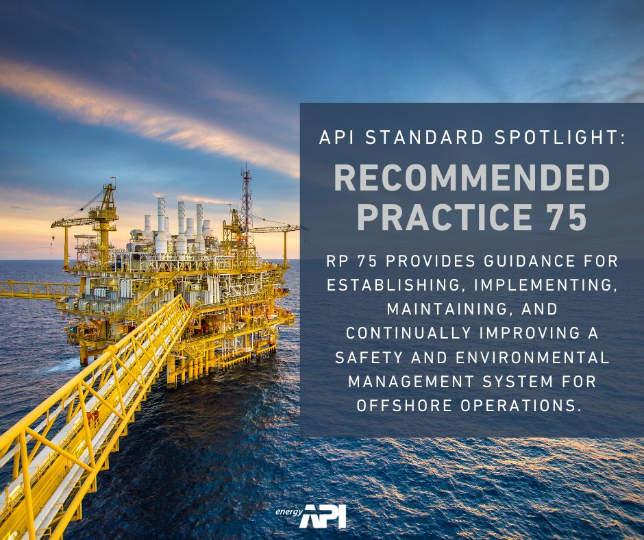 APIenergy's tweet photo. Did you know? One of API’s core missions is the development of industry standards that enhance safety and environmental protection. Learn more: https://t.co/e2qqIrV4rs https://t.co/D59HCtCnHT