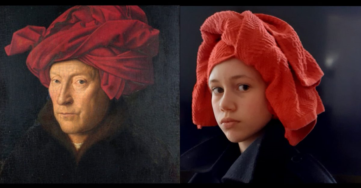 Mrsgreen_tsc's tweet photo. Some Year 8 Responses to the The Getty Art Challenge from Lydia Howells and Raye Louise Jones @YGTredegarCS @hofartdt @GettyMuseum @BlaenauGwentCBC
#gettymuseumchallenge #staylearningbg https://t.co/eVNDWbUzAk
