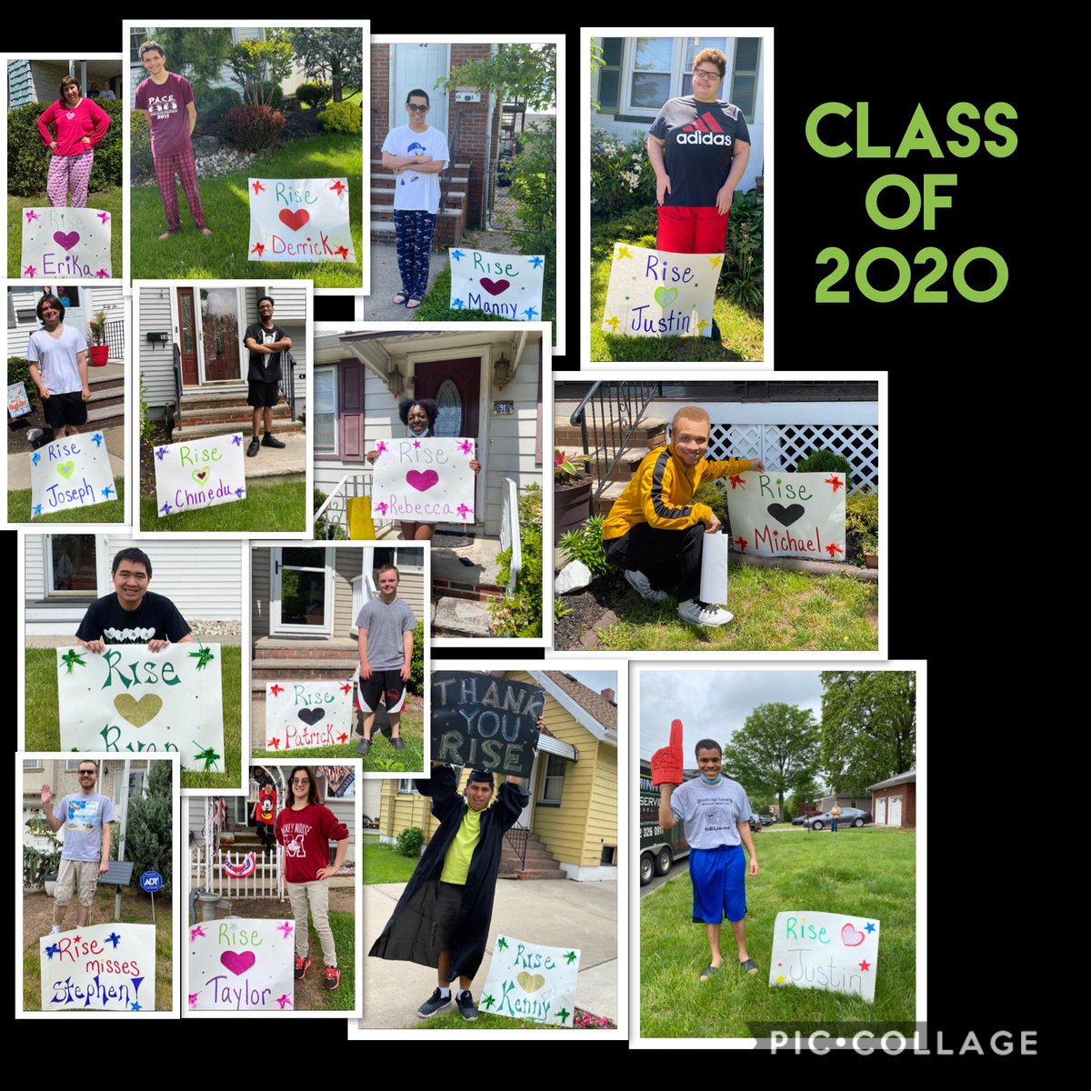 Congratulations to the RISE Class of 2020! We wish you nothing but success in your future endeavors! So Proud! We miss you all!
