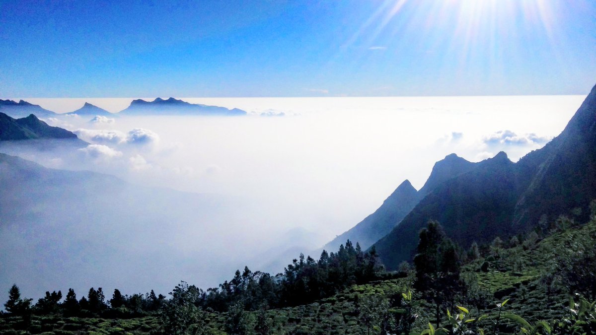 MohammedHarisK8's tweet photo. Throwback 2k19 trekking to the top and the view is just bliss.
#kerala #godsowncountry #meeshapulimala
#munnar #throwback #HeavenOnEarth https://t.co/CFH0TroMjx