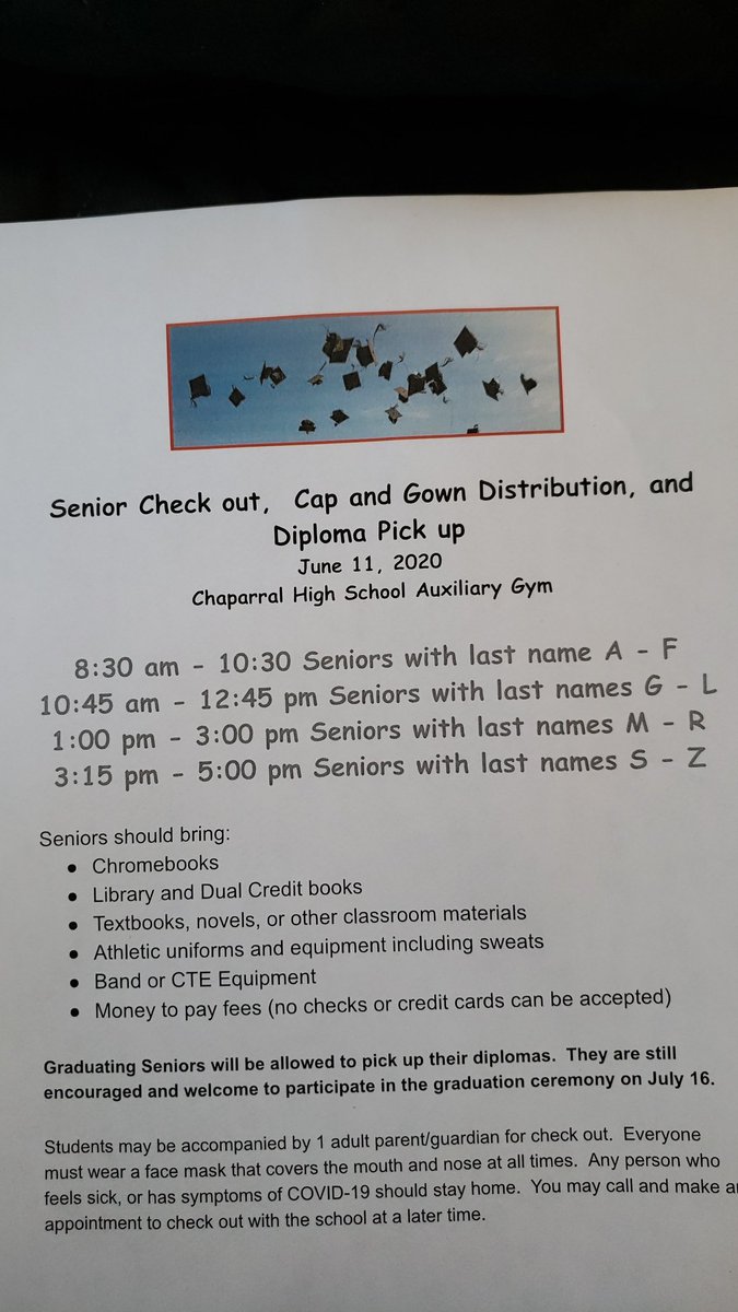 Chaparral High School tweet media