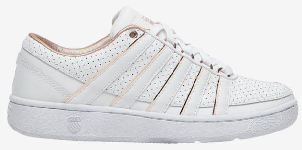 WackNation's tweet photo. Cheap kicks: K-Swiss Ramli white leather shoes for women in sizes 6 through 10 marked down from $70 to $29.99 at https://t.co/MjkWgnG2Re.
#WackNation #shoes #sneakers #kicks #cheapkicks #kswiss #eastbay https://t.co/NpjuG8wTXA https://t.co/Ho9RfLrVVA