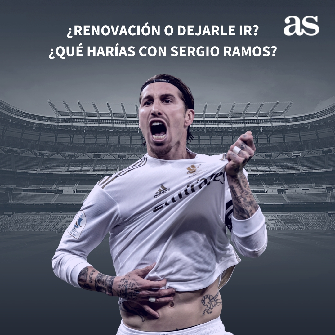 diarioas's tweet photo. ✅ El Real Madrid propone a Ramos renovar hasta 2022
🤔 Y tú, ¿le renovarías o le dejarías ir?
🔁 Renovación
❤️ Dejarle ir https://t.co/3YpP2yfLhE