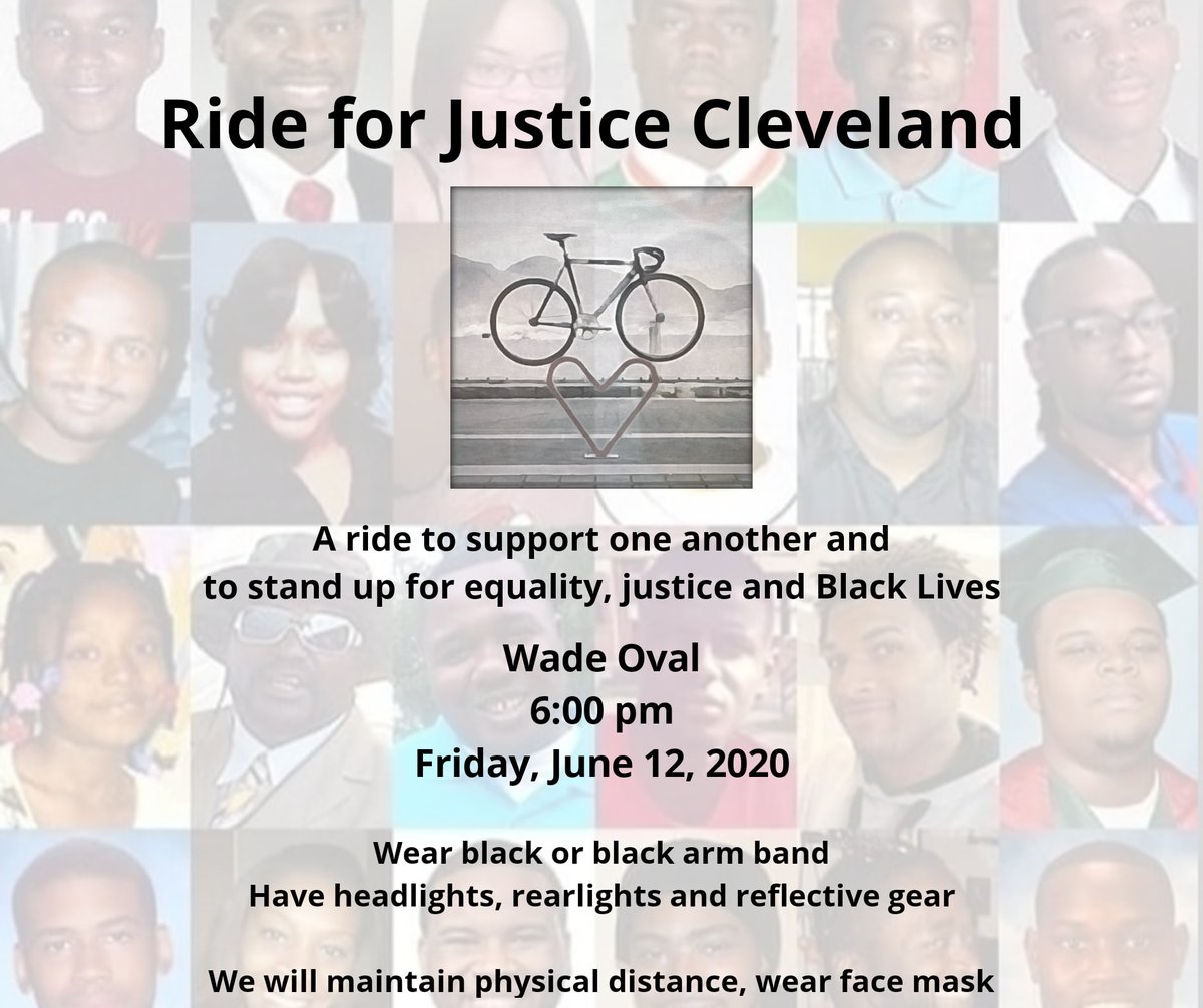 We ride for many reasons. This Friday, ride for justice.