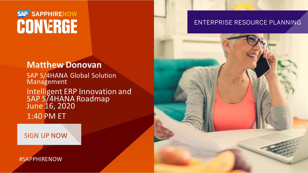 marwanzd's tweet photo. How is SAP S/4HANA an intelligent ERP? What are the innovations that are differentiating from your legacy ERP? Learn more here: https://t.co/MCKtDucv1V #SAPPHIRENOW https://t.co/4pD5DrEG9l