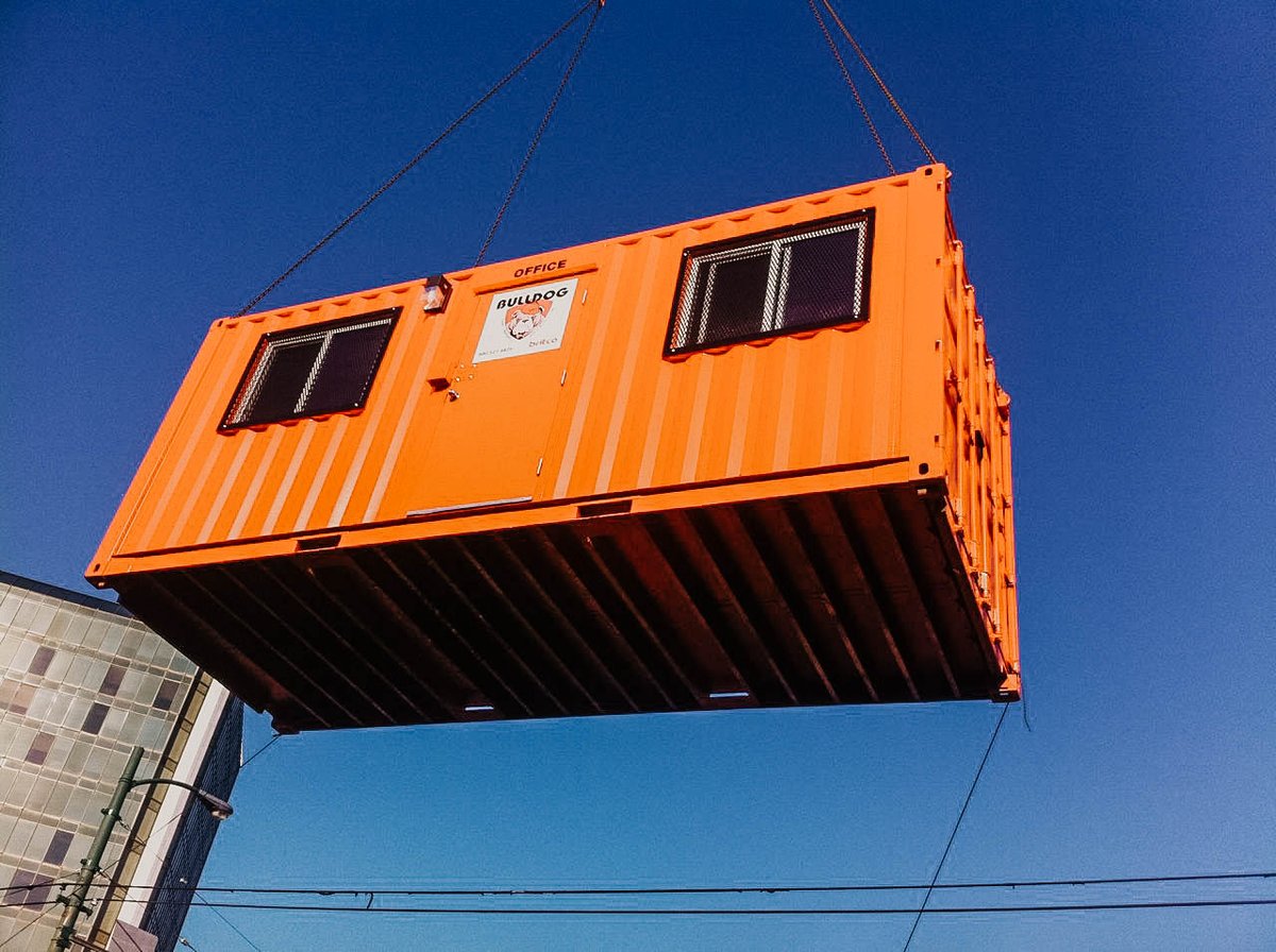 ModproContainer's tweet image. What's that in the sky? It's a bird... it's a plane... It's a Britco Bulldog!
#modpro #shippingcontainer #containers #seacan #modularbuilding #containermodifications #containeroffice #portableoffice