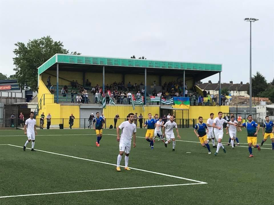 Graeme_EFC1878's tweet image. On this day in 2018, 2 games in the CONIFA World cup in London @HaringeyBoroFC &amp;amp; @FisherFC.   @TibetFootball played Utd Koreans of Japan &amp;amp; Kabilya played Abkhazia. Plenty of vocal support for the teams and interesting atmospheres as well @CONIFAOfficial #conifa18 @FutbologyApp