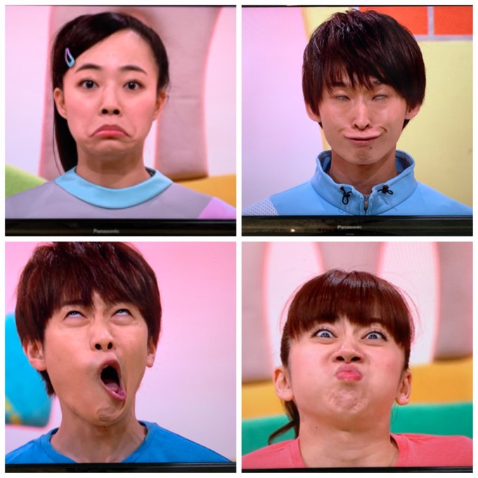 変顔 あつこおねえさん