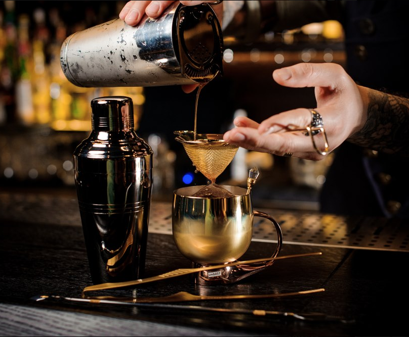 elicitlounge's tweet photo. Our bartenders are creating fun and exciting cocktails for when you return! #elicitlounge https://t.co/Ckiy28qRoo