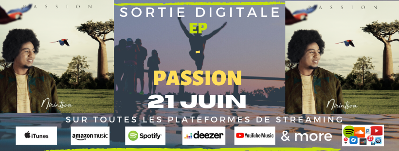 NirynSoul's tweet photo. 𝐍𝐎𝐓𝐑𝐄 𝐑𝐃𝐕 𝐃𝐔 21 𝐉𝐔𝐈𝐍.
ÇA ARRIVE ! ABONNEZ-VOUS À MA CHAINE YOUTUBE (ici): https://t.co/vg2OZPUS2v
👉 𝐋𝐀 𝐒𝐎𝐑𝐓𝐈𝐄 𝐃𝐈𝐆𝐈𝐓𝐀𝐋𝐄 de 𝐏𝐀𝐒𝐒𝐈𝐎𝐍💿pour 𝐋𝐀 𝐅𝐄̂𝐓𝐄 𝐃𝐄 𝐋𝐀 𝐌𝐔𝐒𝐈𝐐𝐔𝐄 🎶
#Nirintsoa #Passion #EP #Streaming #extendedplay
@NirynSoul https://t.co/PBUGnVTCrj