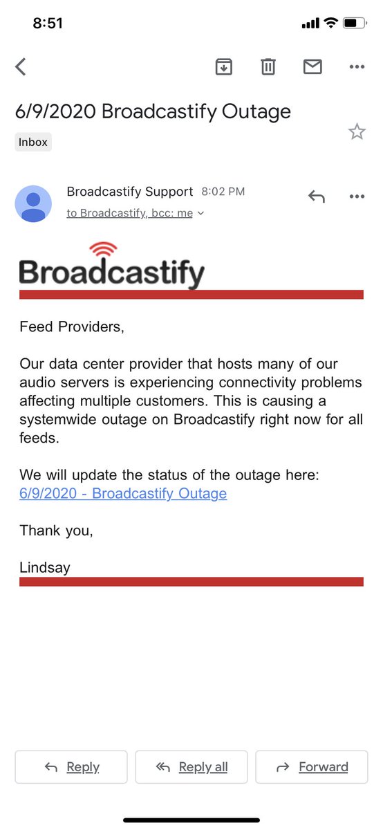 NewtKillen's tweet photo. @damonheller Feeders got this message from Lindsay.... https://t.co/AcFUJneV44