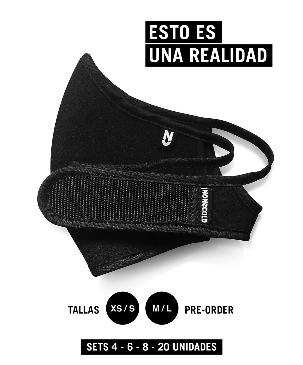 NONECOLD's tweet photo. NC-19 Face Mask

¡Pídela, lávala, úsala... lávala y úsala 30 veces más! 

3 capas te protección: nylon + neopreno + nylon. https://t.co/YPwHn5Yrx6