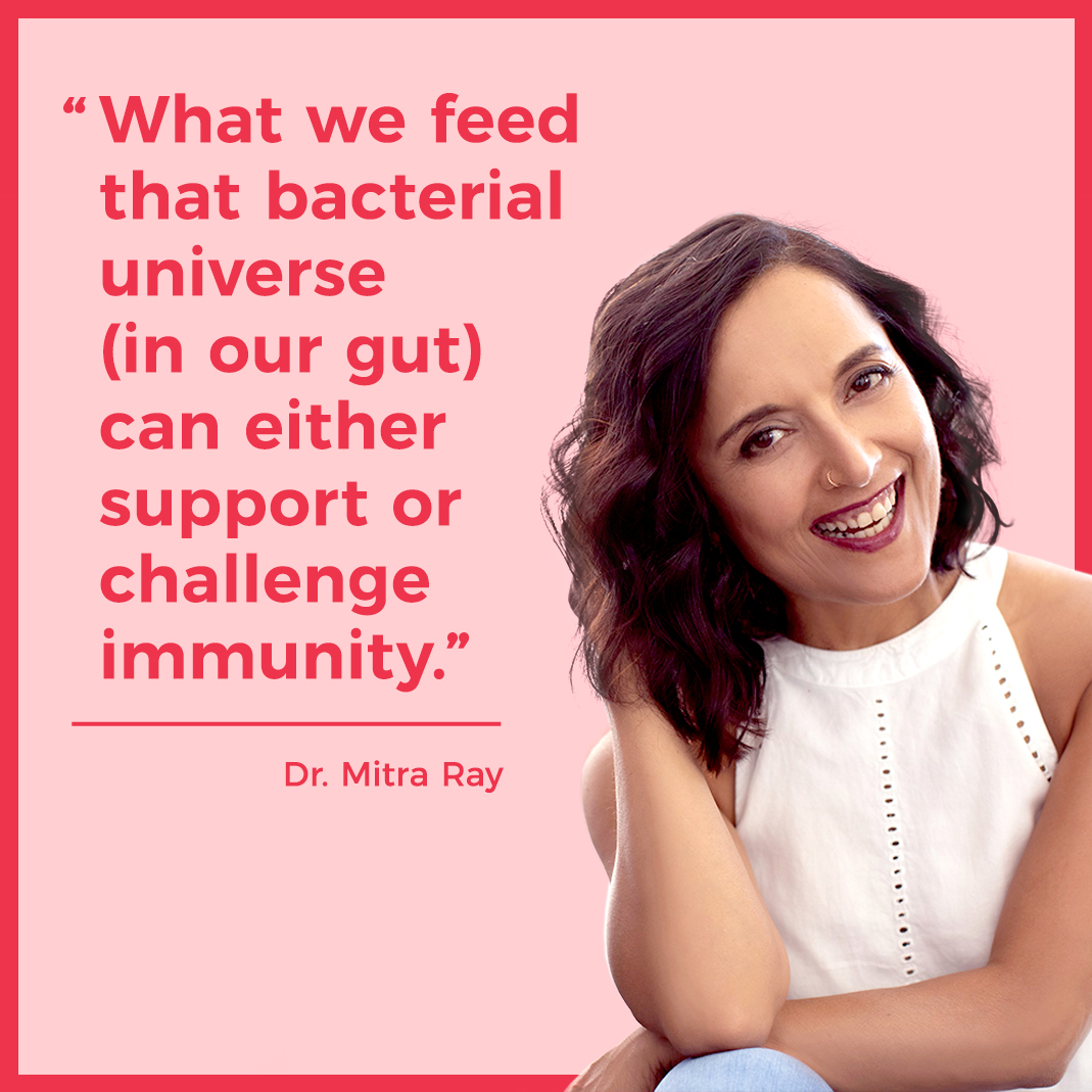 juiceplus's tweet photo. Fruits and veggies make your gut happy. And a happy gut means a healthier immune system. Dr. Mitra Ray breaks down the science of #ImmuneHealth here: https://t.co/RYytbvxxZu #RealNutrition #JuicePlus #GutHealth @Dr_Mitra_Ray #JPTV https://t.co/uJVyEjI5n2