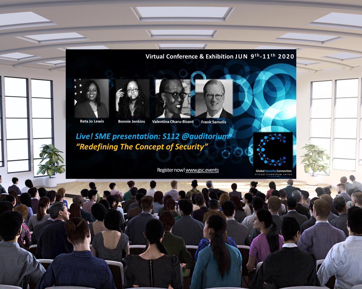 RJLewisGMF's tweet photo. Looking forward to joining my fellow panelists to discuss “Redefining the Concept of Security” today, 6/9 at 6pm presented by #GlobalSecurityConnection.
Register for free access:
https://t.co/ZBYAuMFseJ https://t.co/XyRmdF21nd