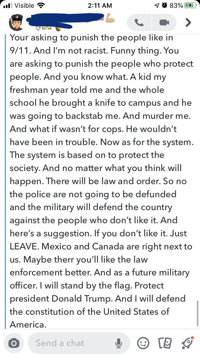 did this hit all the “trying to civily discuss race rights with a trump supporter” boxes??