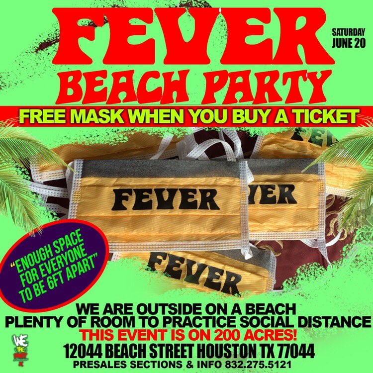 2016Joshua's tweet photo. #FeverBeachParty IS THE ONLY PARTY YOU GONNA AT NEXT SATURDAY https://t.co/lLLCuydo7P