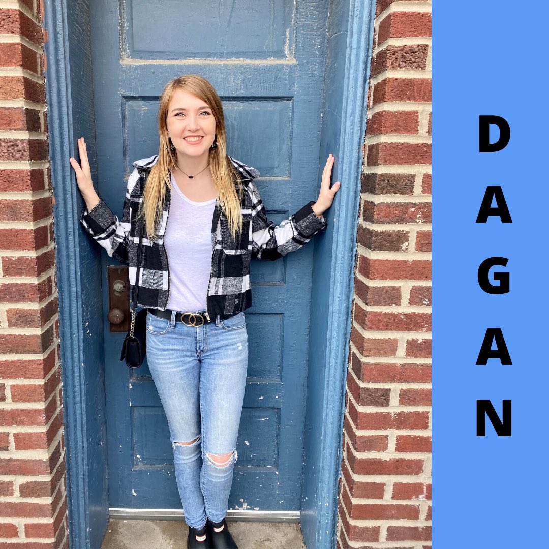 SIUEutd's tweet photo. Meet Dagan, our new Assistant Director of Up Til’ Dawn! She is so determined and passionate about St. Jude, she will without a doubt be a great asset to our team. Swipe to learn more about Dagan! https://t.co/EjTDH7hzrT