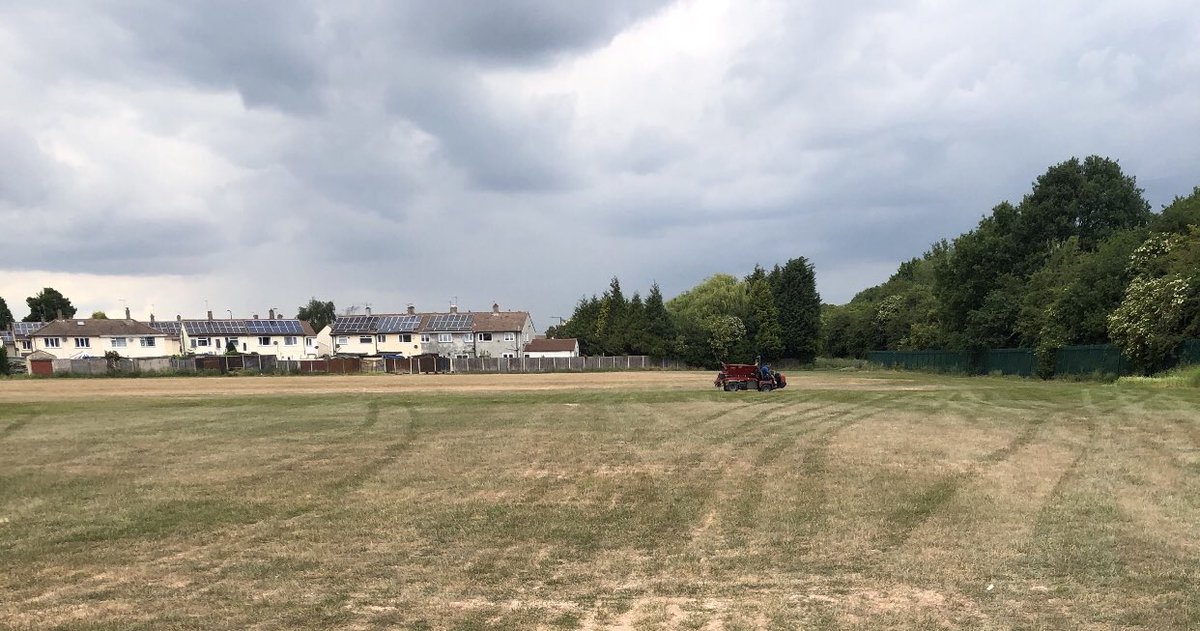 Lots of work going on at the ground to improve pitches ready for the coming season 🤞🤞🤞