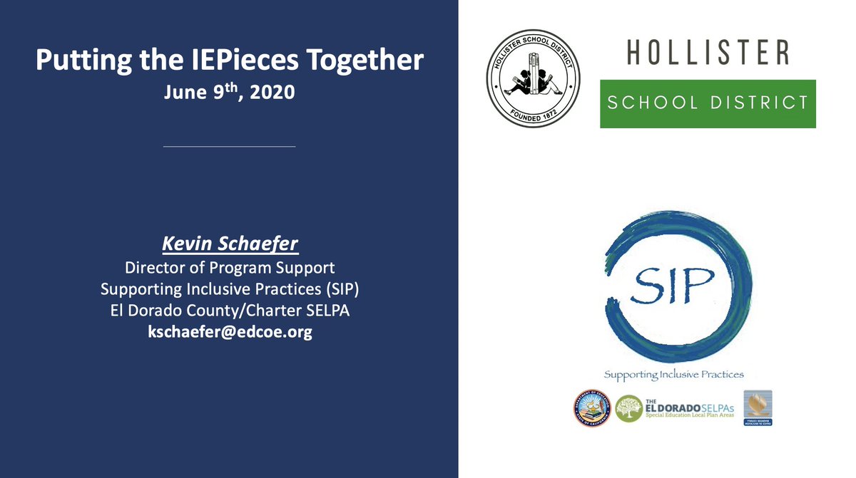 SIP_Impact_'s tweet photo. Equity. Inclusion. Least Restrictive Environment.
All literally the same thing. An education system simply cannot have one without the others. If even one student identity is marginalized, you have none of them. @hollister_sd proud you are in our project. @CADeptEd @WrightNowCA https://t.co/k0tdG4j08E