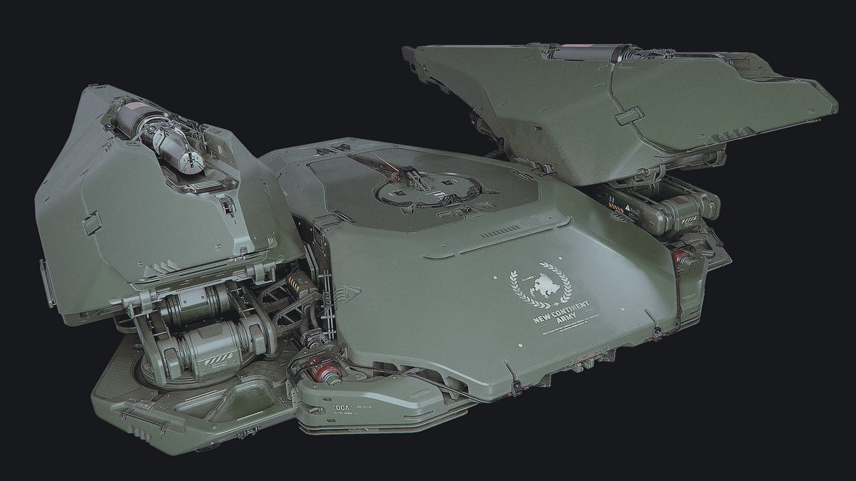nik_vili's tweet image. So... I was in the mood to finish it. Heavy railgun drone, &quot;Wasp&quot;. Hope you like it.

More renders @ArtStationHQ : artstation.com/artwork/68nPd0

Project files for study: gum.co/DpHzs

#b3d #hardops #boxcutter #meshmachine #decalmachine #scifi