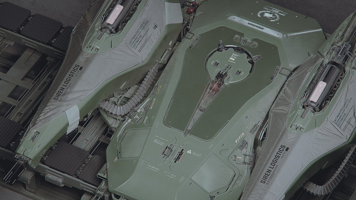 nik_vili's tweet image. So... I was in the mood to finish it. Heavy railgun drone, &quot;Wasp&quot;. Hope you like it.

More renders @ArtStationHQ : artstation.com/artwork/68nPd0

Project files for study: gum.co/DpHzs

#b3d #hardops #boxcutter #meshmachine #decalmachine #scifi