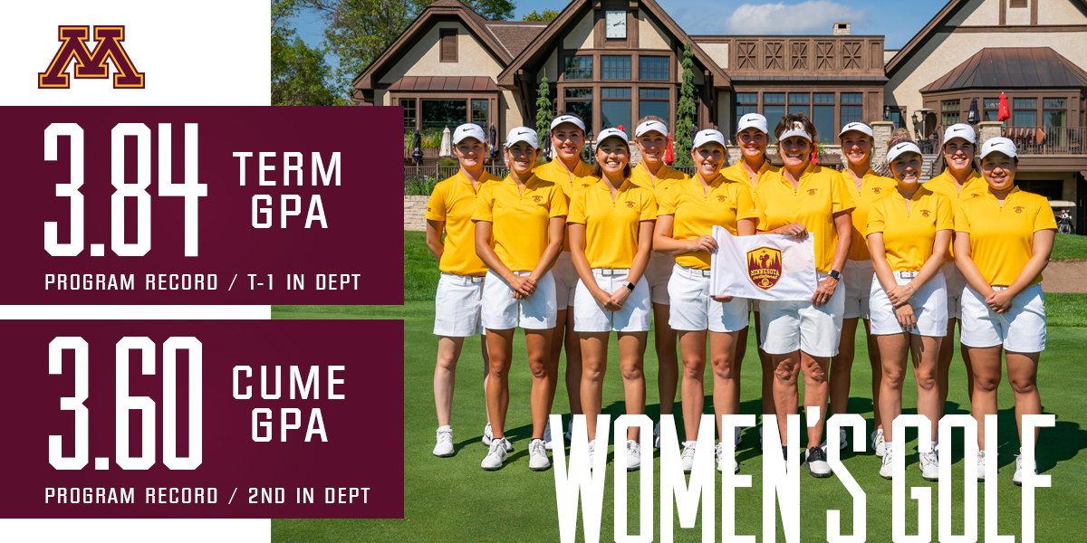 Minnesota Women's Golf tweet media