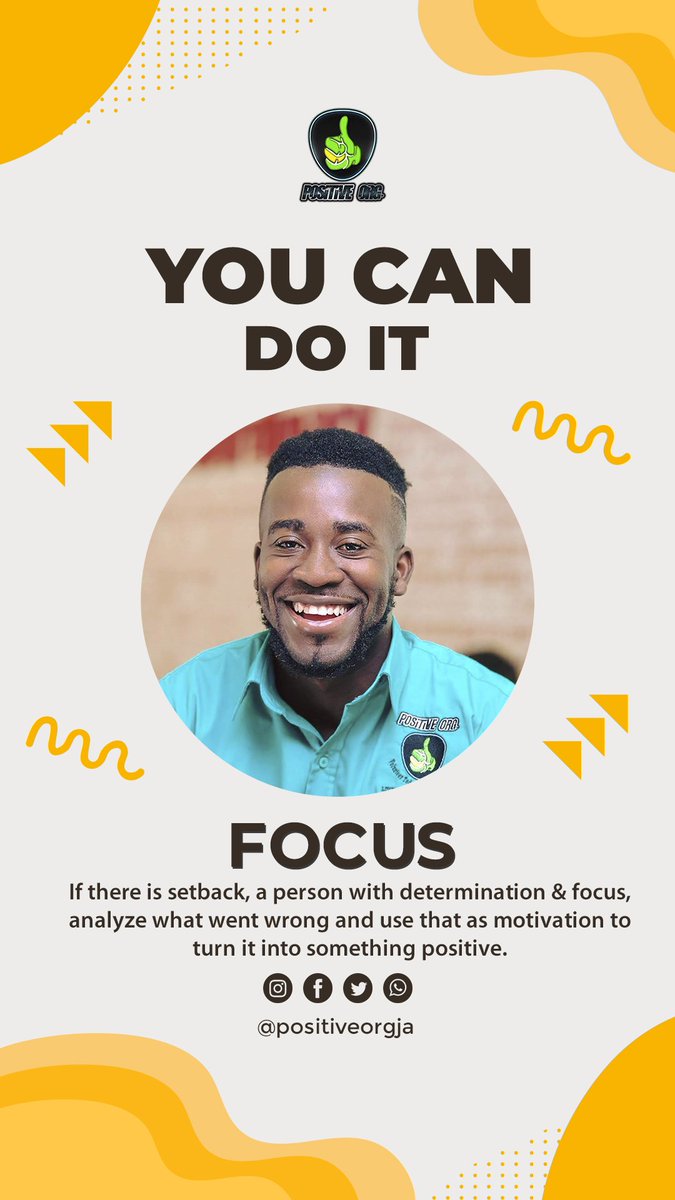 4. YOU CAN DO IT! FOCUS 

#YIPCJA