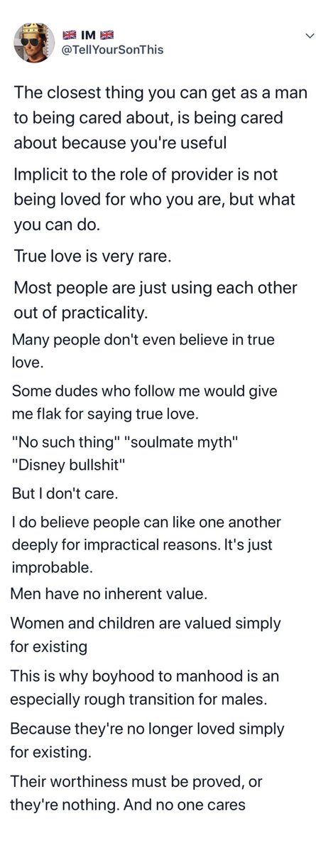 iam_bussie's tweet image. Life as a Male