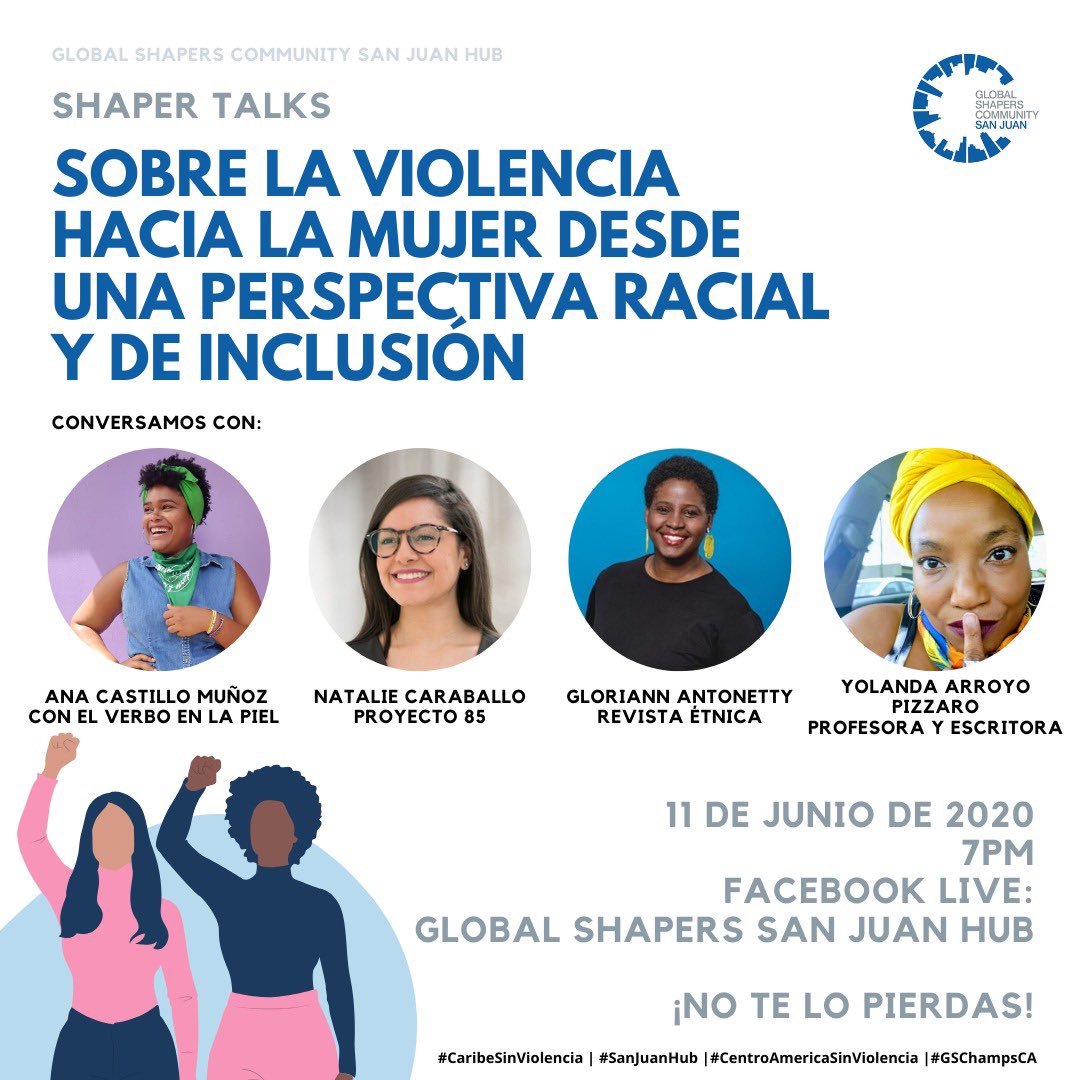 Acompáñanos este jueves 11 de junio a las 7, en nuestra página oficial en Facebook. ¡No te lo pierdas!