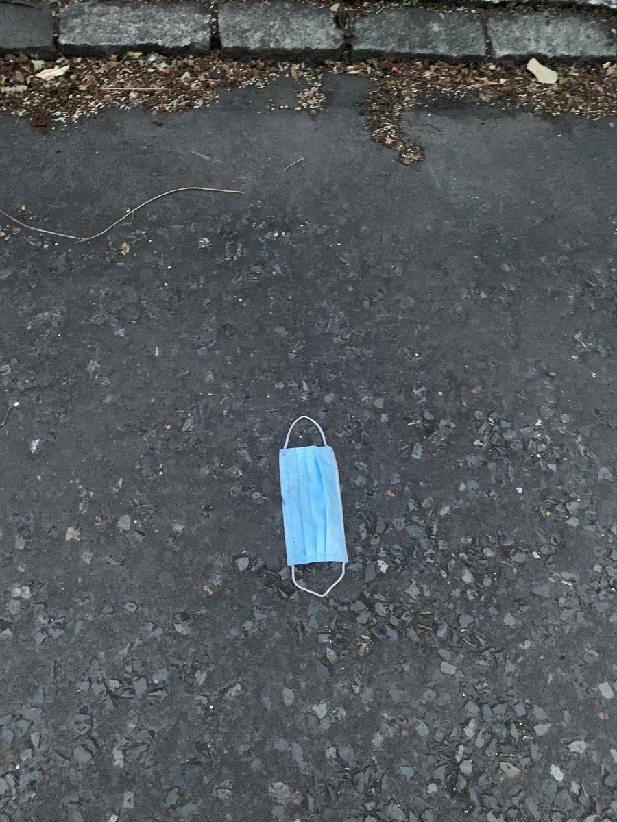 onetakewoop's tweet photo. There’s a person with a giant hand lost a glove. Seeing much more of this on my walk round the neighbourhood. #plasticpollution #litter #pleasebeconsiderate https://t.co/kYYyT0RSK6