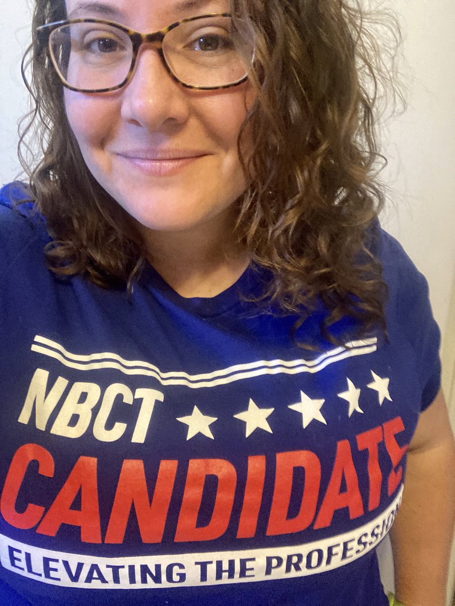 MsTullyTweets's tweet photo. It’s Geeky Shirt Tuesday for @azk12 #CampplugandPlay and I’m sporting this... did I mention I submitted Components 2, 3, and 4 last night????? In case you’re wondering, the nausea is starting to wear off 16 hours later🤢#nbctCANdidate #azk12 #geekyshirttuesday https://t.co/qpqolMBOf1
