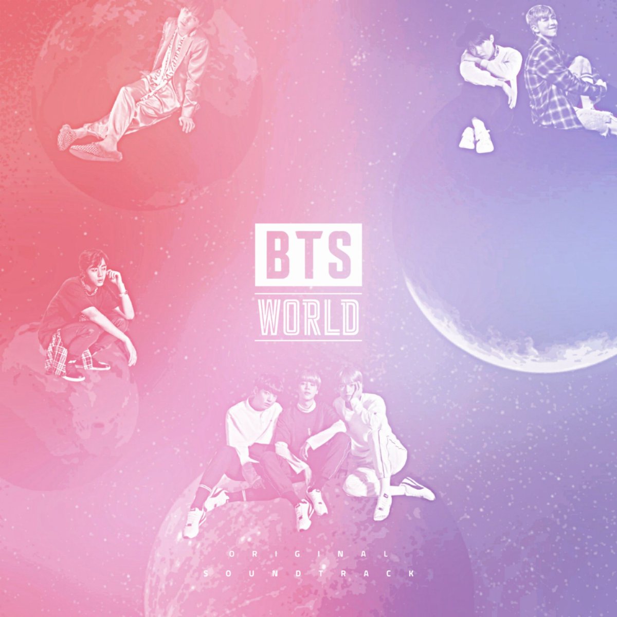 BTS BTSWORLD SoundTrack OST 公式 ユニバ特典 ノート BTS WORLD OST