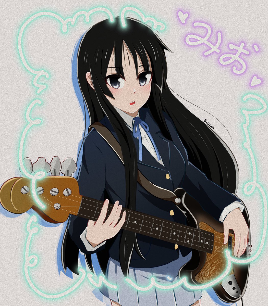 Clrach Auf Twitter みお 秋山澪 けいおん 澪ちゃん イラスト好きな人と繋がりたい Wip Keion Mio Illustration