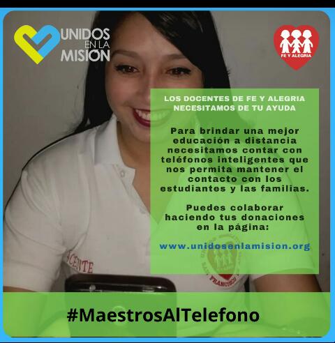 ecopracticas's tweet photo. Aquí tienes una oportunidad de ayudar a los maestros de las escuelas de @FeyAlegriaVE https://t.co/3E7wtJgamT