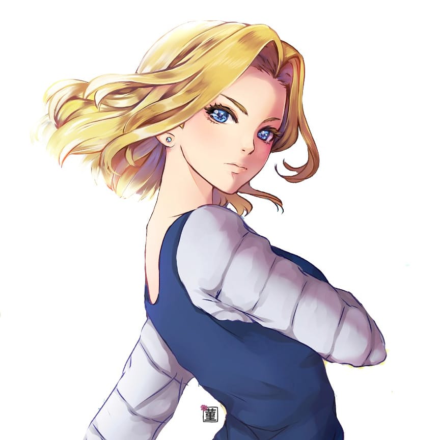 Sumire_Art's tweet photo. ⭐Dragon Ball C18 fanart⭐ really in love with c17 and c18😍
#dragonball  #myart #digitalart #c18dragonball #fanart #anime #animeartwork #wacom #clipstudiopaint #dragonballz #art #sketchdaily #sketch #fanartanime #cyborg #android18 https://t.co/zPvKbiEtwn