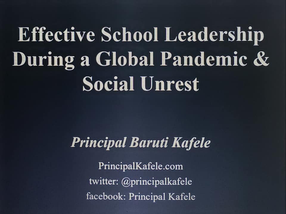 COBW2216's tweet image. Thank you for being a champion for students and educators, @PrincipalKafele! 💜💜💜 #LifelongLearner #SharpeningMyTools #ModelingExpectations