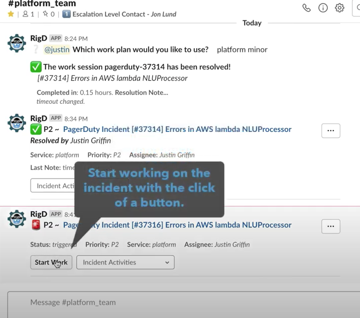TorstenVolk's tweet image. Awesome video by @RigD_io on ai/ml-driven incident-response via Slack. Watching this makes me see #autonomicComputing flash right before my eyes :-). Awesome job @SlackOps_ youtu.be/UYdt9gTjVdw #SlackOps @ema_research