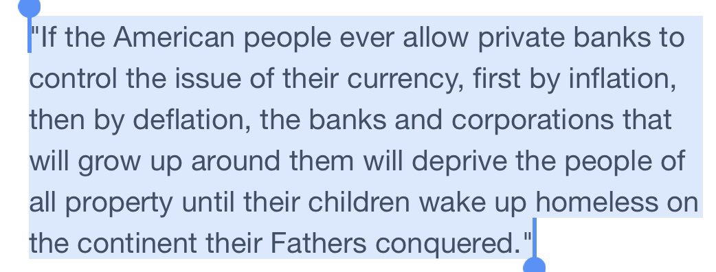 How did we get here? Thomas Jefferson raises a point back in the day. #BlackLivesMatter