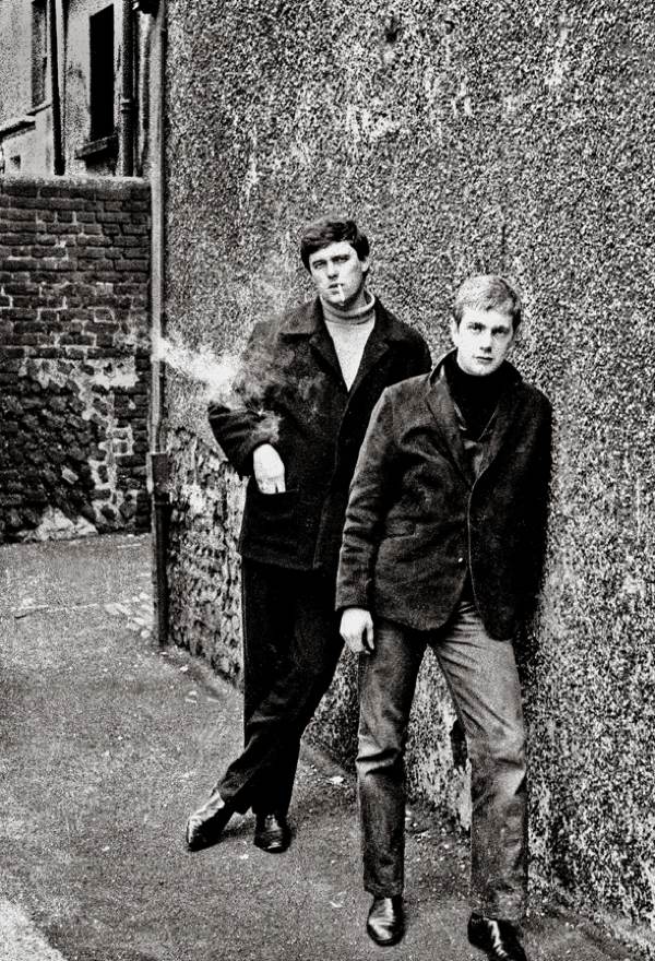 John Claridge was born in Plaistow, London in 1944 and began taking photos of the East End as a teenager in the 1960s. .Here are some of those images. .Self-Portrait with Keith, E7, 1961.Claridge was 17 in this photo.