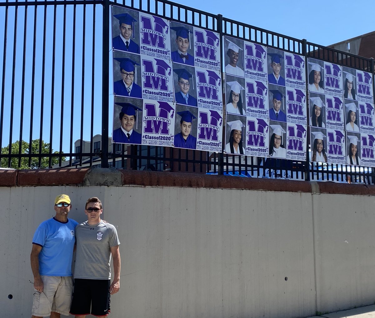 Special thanks to Tony and Ceejay Larino from Vital Signs for a great job making and hanging the WSMCS Class of 2020 portraits! 🎓💜🎓💜