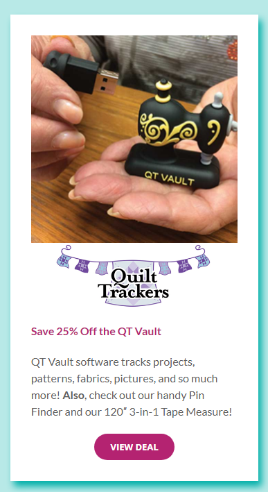 #quilting quiltweek.com/vendoroffers/