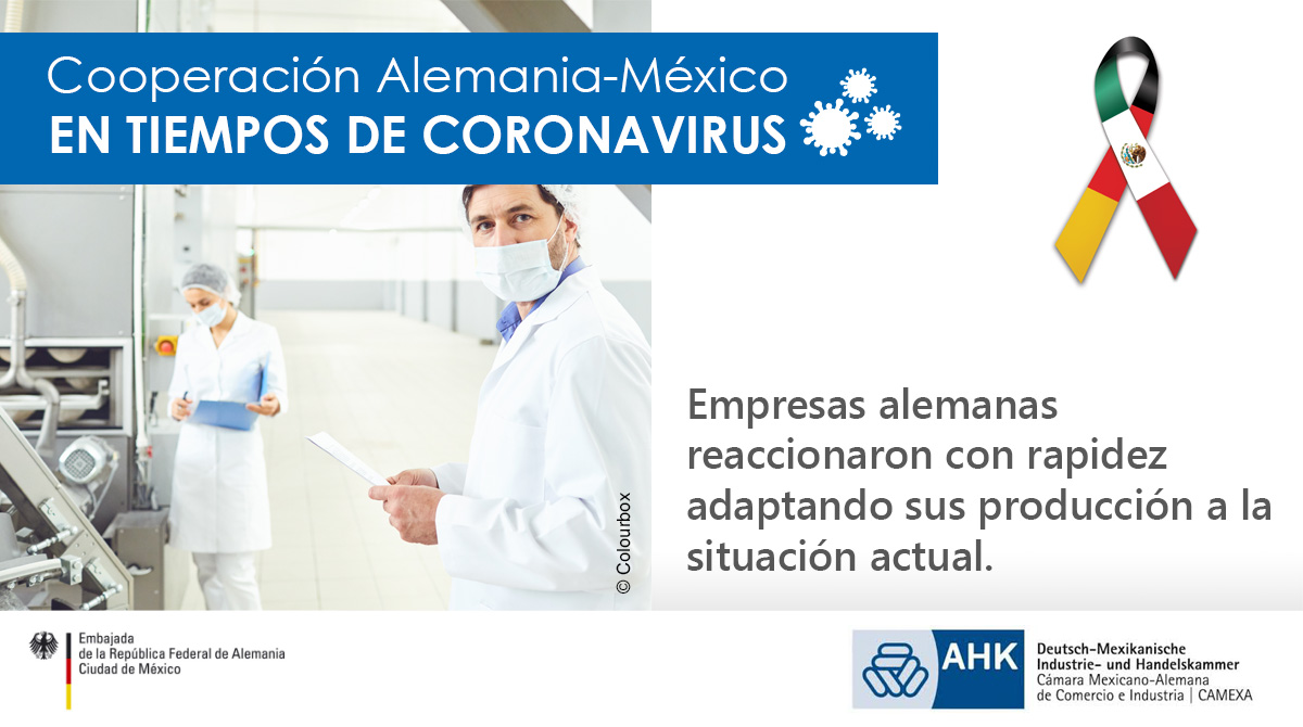 AlemaniaMexi's tweet photo. #Hella en Guadalajara fabrica mascarillas para el uso de su personal y como donativo para los hospitales en la región. #Interstuhl en la Ciudad de México, #KernLiebers en Querétaro y #ZF en Chihuahua se dedican a la fabricación de mascarillas. https://t.co/u55ejCOJqe