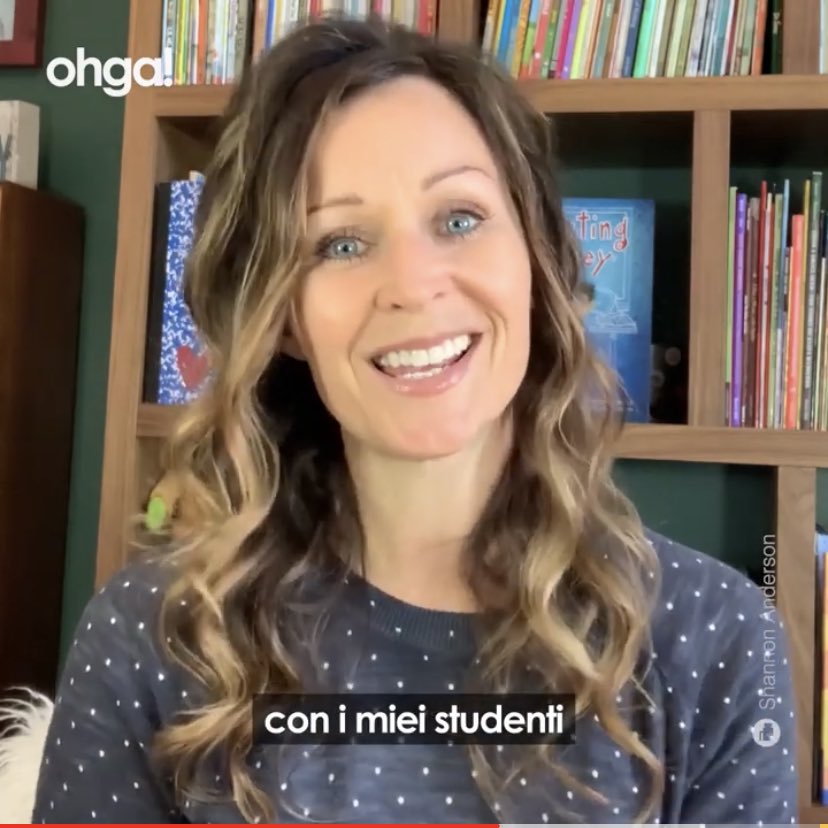 A media outlet in Italy interviewed me on Zoom about the <a href="/Budsie/">buds</a> project. 😊🇮🇹 Fun to try to figure out the captions. (Luckily, Italian is a lot like Spanish.) <a href="/FreeSpiritBooks/">Free Spirit Publishing</a> <a href="/PiecesOLearning/">Pieces of Learning</a> <a href="/MaginationPress/">Magination Press</a> 

youtu.be/AO_OGflYOoM