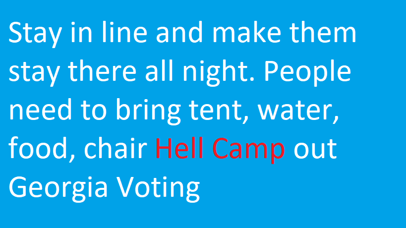 Rights4Justic's tweet image. #votersupression #HelpGeorgia #DOJ