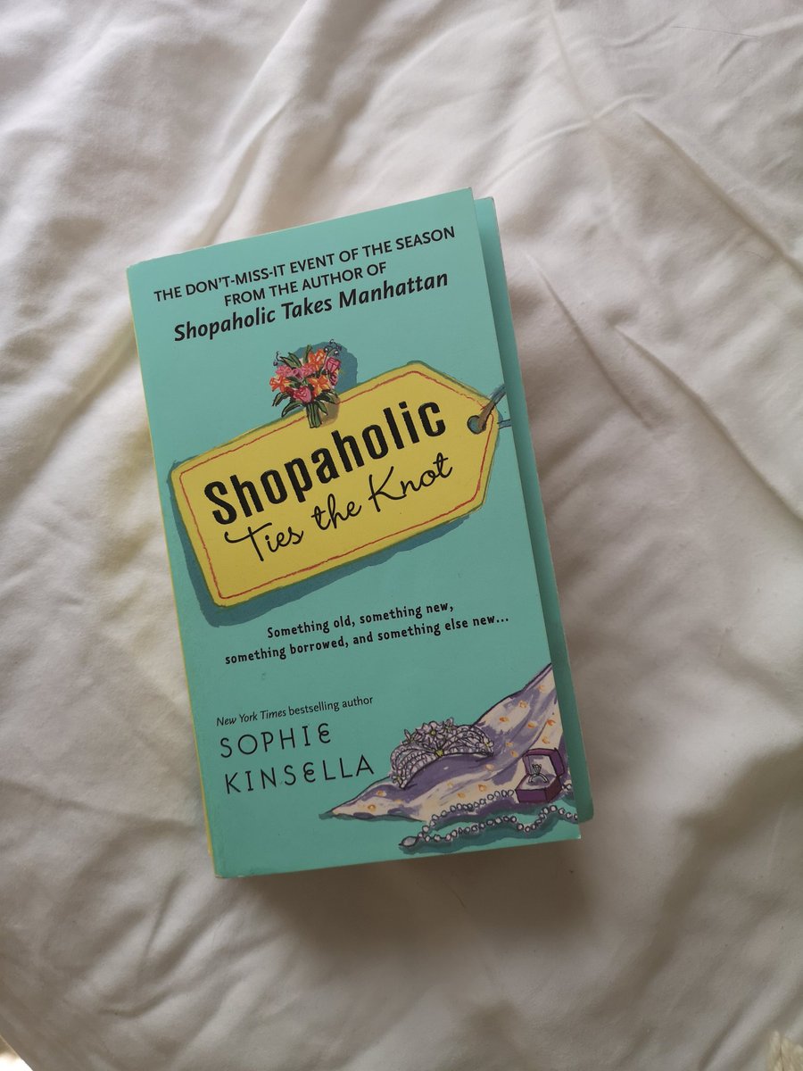 This might be my favourite one in the series so far! I love weddings, so I was excited for this one. Again, I loved the humor. I felt stressed for Becky about the 2 weddings, and I was very happy with the solutionShopaholic Ties the Knot by Sophie Kinsella 