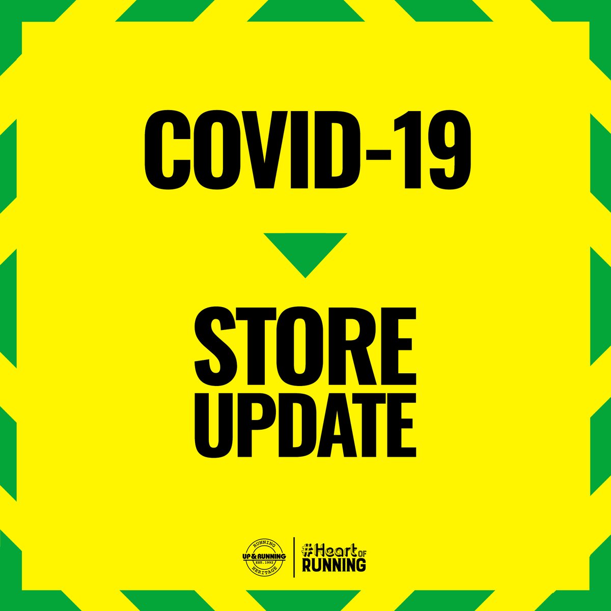 We are pleased to announce that our stores will be opening on the 15th of June, to once again serve the runners of the UK.

Please read the information regarding how you will be able to shop with us;

soo.nr/ypKU.

We thank you for your patience and understanding.