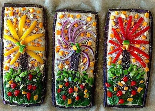 Trending: Here's How to Make Your Own Bread &amp; Pizza Gardens - mailchi.mp/wavehillbreads…  So much fun to make at home, delicious too! Start with our fresh Three grain Pizza Dough, and fresh veggies and cheeses from your local farmers market. For how to and more ideas, click on link.