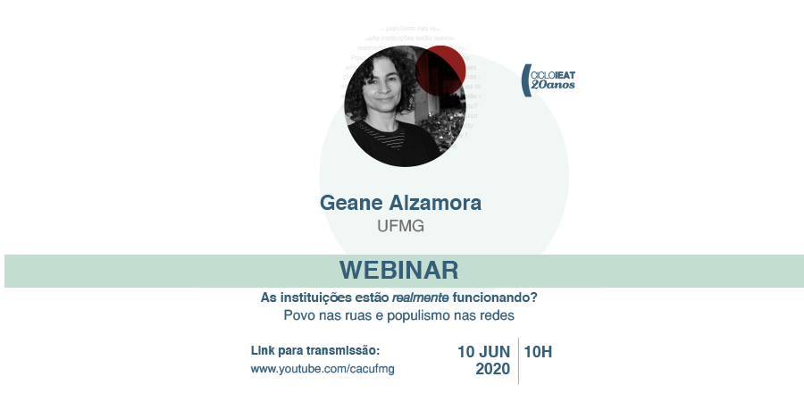ieatufmg's tweet photo. Geane Alzamora é professora do Departamento Comunicação Social da UFMG. Doutora em Comunicação e Semiótica pela PUC-SP, é co-líder de pesquisa do Núcleo de Pesquisa em Conexões Intermedia do Centro de Convergência de Novas Mídias  da UFMG.  

#democracia #fakenews #transmidia https://t.co/GsIMf8knxU