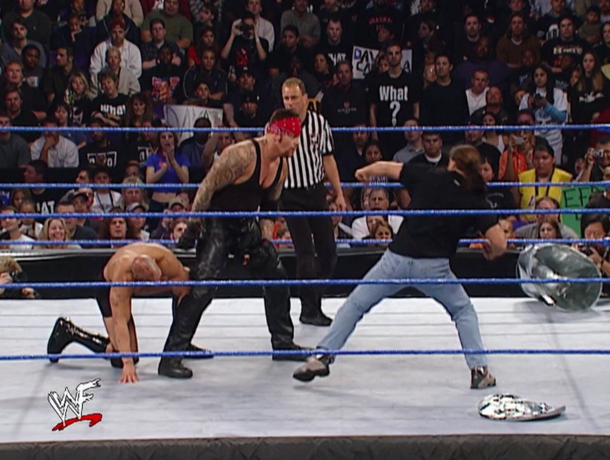 2 weeks later, the unthinkable would happen on Smackdown.After interference from Al Snow and The Rock, Undertaker would lose the WWF and Hardcore Championships to Maven! #WWE  #AlternateHistory