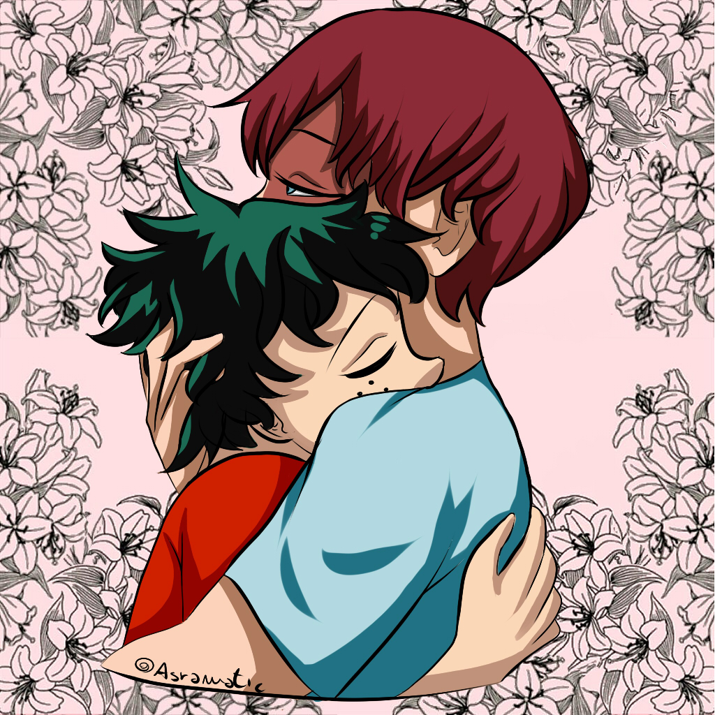 asramatic's tweet photo. You know what? I think it's not that bad👀
I'm sorry if you don't like the ship, this was just a request by a friend 
#tododeku https://t.co/WDqlBOrixz